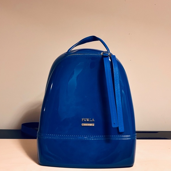 FURLA candy bag backpack blue - Picture 1 of 6